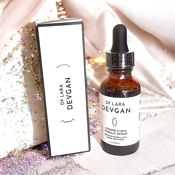 Dr. Lara Devgan Scientific Beauty Vitamin C+B+E Ferulic Serum 1oz NIB RV $145 - Picture 6 of 10